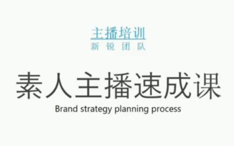 素人主播两天养成计划,月销千万的直播间脚本手把手教学落地-文言网创