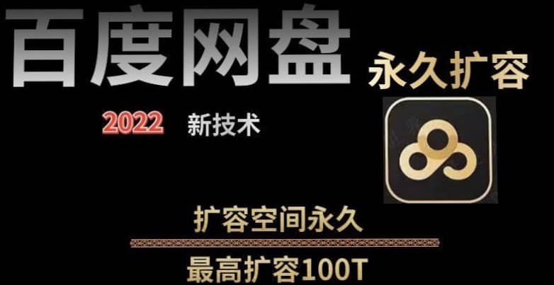 百度网盘无限扩容技术，外面卖399的，自用或出售都可以-文言网创