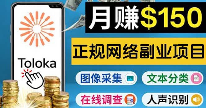 正规网络副业赚钱平台Toloka，利用业余时间月赚150美元-文言网创