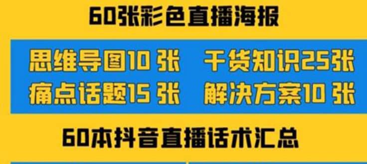 2022抖音快手新人直播带货全套爆款直播资料，看完不再恐播不再迷茫-文言网创