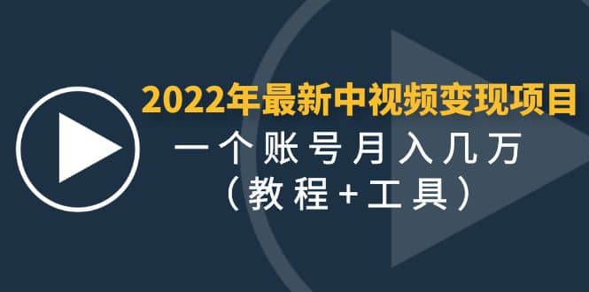 2022年最新中视频变现最稳最长期的项目（教程 工具）-文言网创