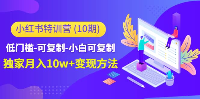 小红书特训营（第10期）低门槛-可复制-小白可复制-文言网创