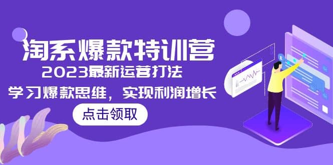 2023淘系爆款特训营，2023最新运营打法，学习爆款思维，实现利润增长-文言网创