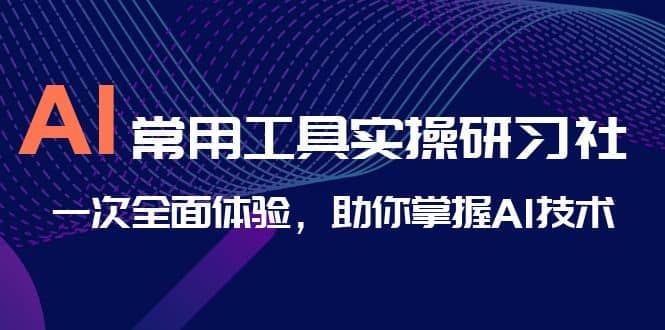 AI-常用工具实操研习社，一次全面体验，助你掌握AI技术-文言网创