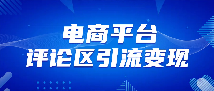 电商平台评论引流变现，无需开店铺长期精准引流，简单粗暴-文言网创