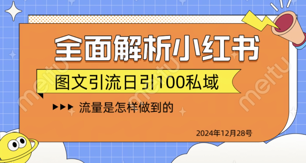 全面解析小红书图书引流日引100私域-文言网创